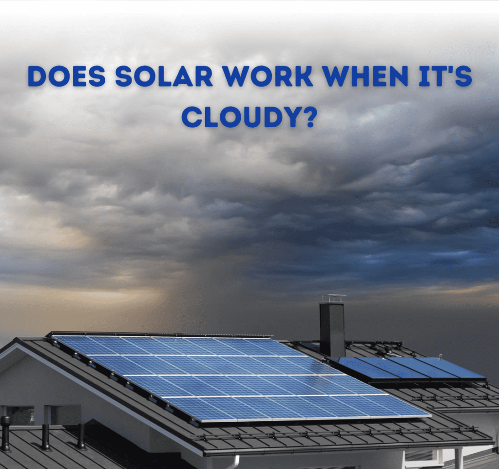Rooftop solar panels in Kerala during cloudy weather, showcasing performance of best solar panels in Kerala